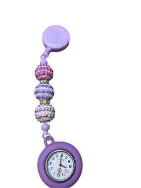 Retractable Clip On Pocket Watches Handmade By AB INKS HANDMADE EXPRESSIONS